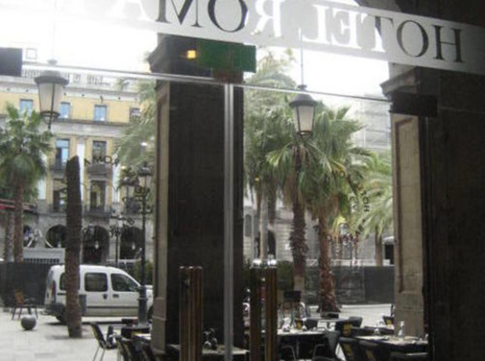 Roma Reial Hotel Barcelona Bagian luar foto